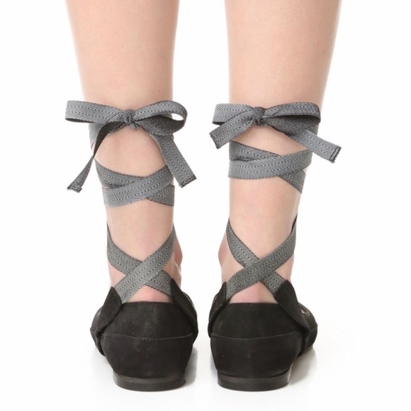 Free People pressley wrap Lace Up Flats - Picture 5 of 8